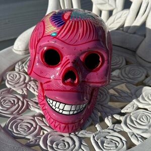 Pink Decorative Skull
